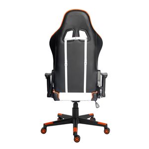 REACONDICIONADA SILLA GAMING PRO400 BLANCO/NARANJA MUVIP - MV0347-3