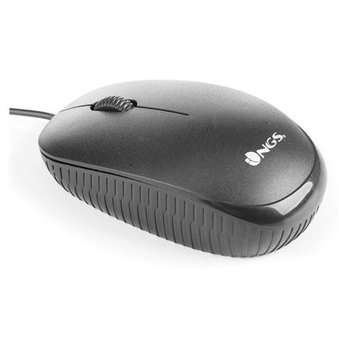 RATON CON CABLE FLAME OPTICO USB NEGRO NGS - FLAMEBLACK-2