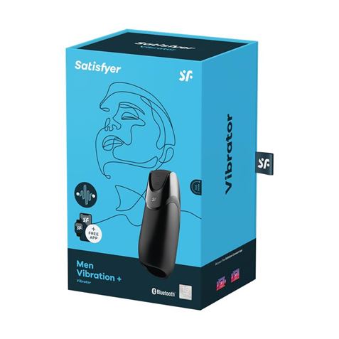 MASTURBADOR MASCULINO MEN VIBRATION CON APP SATISFYER - 4049369016570-2