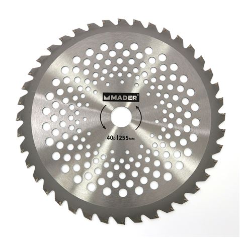 DISCO DESBROZADORA TUNGSTENO 255mm MADER - 48046-1