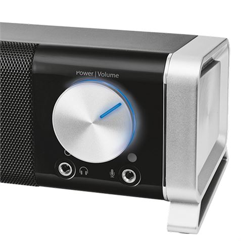 BARRA DE SONIDO 12W CON CONEXION AURICULAR Y MICROFONO ASTO TRUST - 21046-1