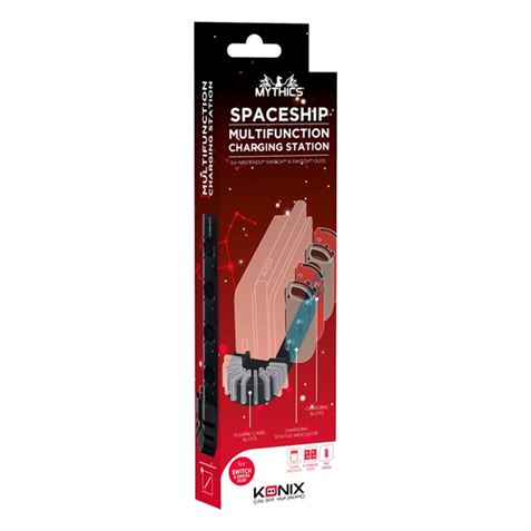 ESTACION DE CARGA PARA 4 MANDOS Y CONSOLA NINTENDO SWITCH KONIX - 3328170290418-1 ESTACION DE CARGA PARA 4 MANDOS Y CONSOLA NINTENDO SWITCH KONIX - 3328170290418-1