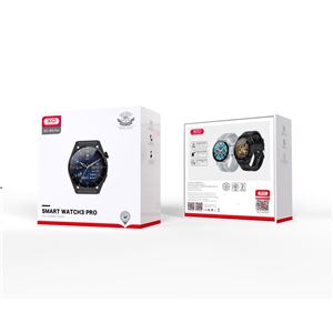 REACONDICIONADO SMARTWATCH W3 PRO 1.36" IPS | LLAMADAS BT | NEGRO XO - XOW3BK-7