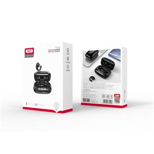 REAC. AURICULARES TÁCTILES TWS X9 + BASE CON INDICADOR DE CARGA NEGROS XO - XOX9BK-3