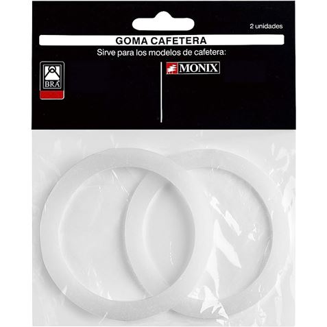 PACK 2 JUNTAS CAFETERAS MONIX-BRA 10 TAZAS - A990928-1