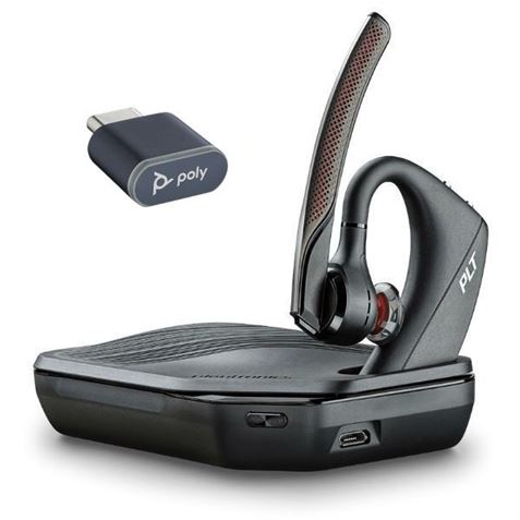 AURICULAR MICROFONO MONOAURAL BLUETOOTH 50 MTS VOYAGER 5200V2 PLANTRONICS - 206110-102-1