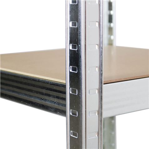 ESTANTERIA GALVANIZADA 5 BALDAS AJUSTABLES 180X40X40CM - 76137H-3