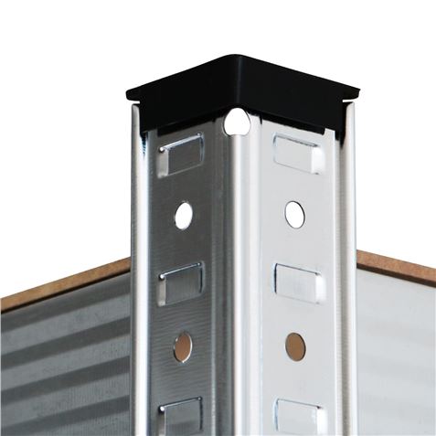 ESTANTERIA GALVANIZADA 5 BALDAS AJUSTABLES 180X40X40CM - 76137H-4