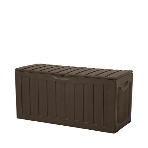 BAUL RESINA MARRÓN 340LITROS 57X118X53CM - 76141-1