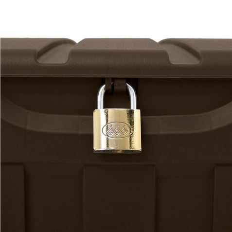 BAUL RESINA MARRÓN 340LITROS 57X118X53CM - 76141-2