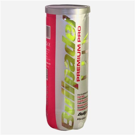 BOTE 3 PELOTAS PADEL PREMIUM PRO BULLPADEL - BULLPADELPREMIU-1