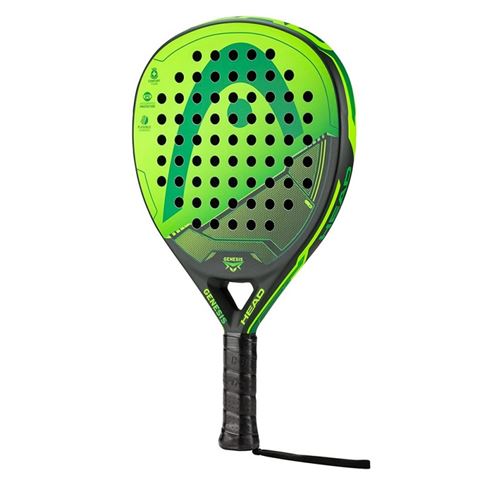 PALA DE PADEL GENESIS LTD 2023 BLANCO Y VERDE HEAD - 724794632017