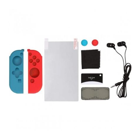 PACK GAMER NINTENDO SWITCH FUNDA | PROTECTOR | AURICULARES | GRIPS KONIX - 3328170276054-1