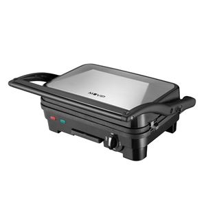 REACONDICIONADA SANDWICHERA INOX 1800W 180º PLACAS REVERSIBLES MUVIP - MV0191