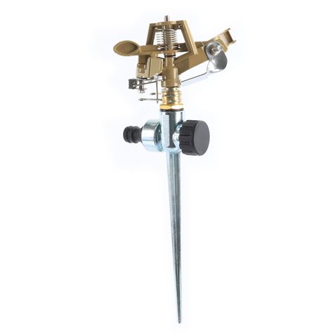 ASPERSOR DE RIEGO METÁLICO 360º 3/4" MADER - 90552-1