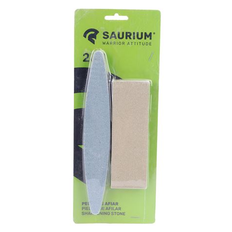 PIEDRA DE AFILAR 2 UNIDADES SAURIUM - 47390-1