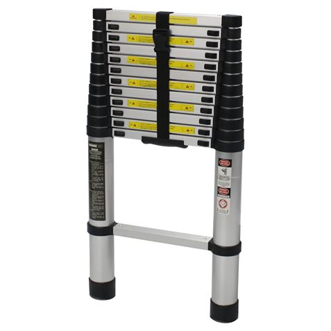 ESCALERA EXTENSIBLE ALUMINIO 12 PELDAÑOS 3.8 METROS MADER - 10084-2