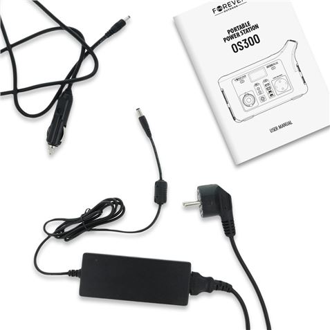 ESTACION DE ENERGIA PORTATIL 96000 MAH OS300 600W FOREVER - ENE100001-3