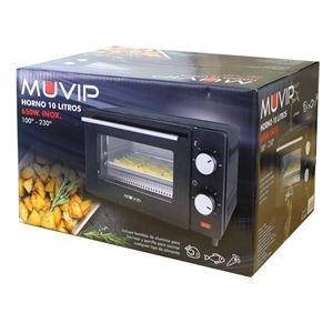 REACONDICIONADO HORNO 10 LITROS 650W INOX MUVIP - MV0220-3