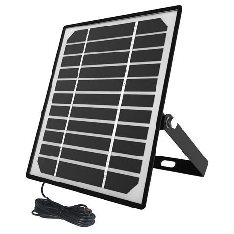 REACONDICIONADO FOCO LED SOLAR 10W 1500LM CON SENSOR + MANDO ELBAT - EB0438-4