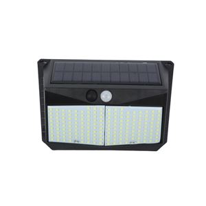 REACONDICIONADO APLIQUE LED SOLAR 250LM ILUMINACIÓN 3 CARAS NEGRO ELBAT - EB0396-1