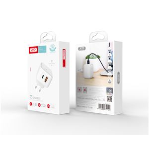 REACONDICIONADO CARGADOR DE CORRIENTE L60 18W + QUICK CHARGE 3.0 XO - XOL60-1