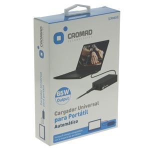 REACONDICIONADO CARGADOR UNIVERSAL AUTOMÁTICO 65W CROMAD - CR0801-2 (2)