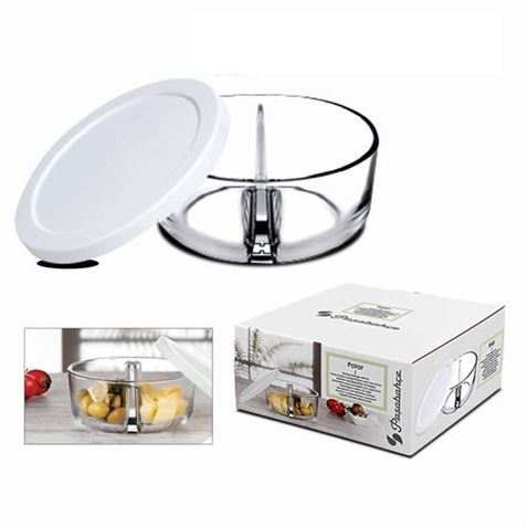 TUPPERS HERMETICOS CRISTAL SET 5