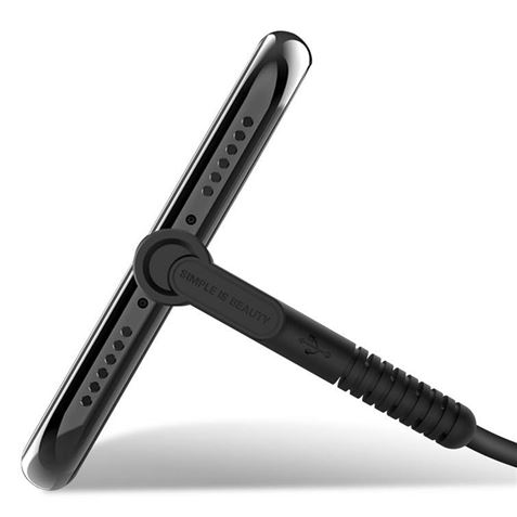 CABLE NB100 ANTI ROTURA ACODADO LIGHTNING A USB BLANCO 1 METRO XO - XONB100