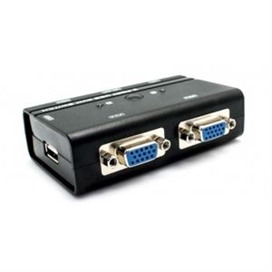 CONMUTADOR KVM2 USB/VGA SWITCH 2 PUERTOS + CABLE BIWOND - 800970-1