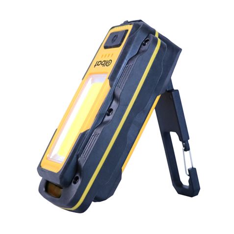 LINTERNA LED RECARGABLE | GANCHO E IMÁN | COB 8W 600LM ELBAT - EB0452-3