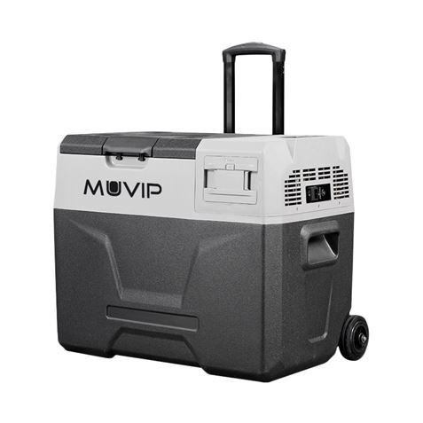 NEVERA DE COMPRESOR PORTATIL CON RUEDAS 40 LITROS 50W MUVIP - MV0465-1