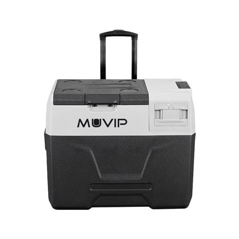 NEVERA DE COMPRESOR PORTATIL CON RUEDAS 40 LITROS 50W MUVIP - MV0465-2