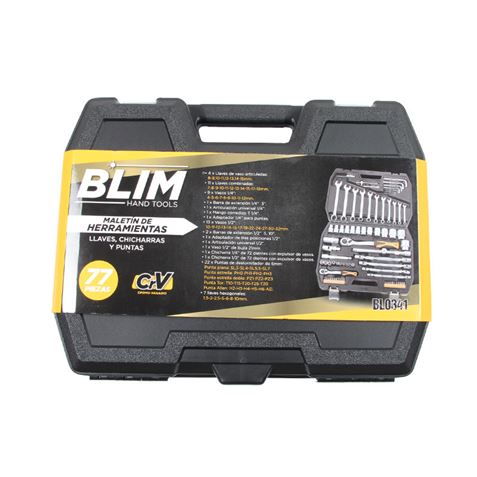 MALETIN HERRAMIENTAS C.V. 77 PCS 1/2 Y 1/4" BLIM - BL0341_02