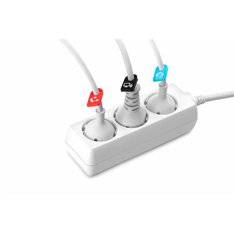 PACK 6 IDENTIFICADORES PARA CABLE SURTIDOS - 66790-2
