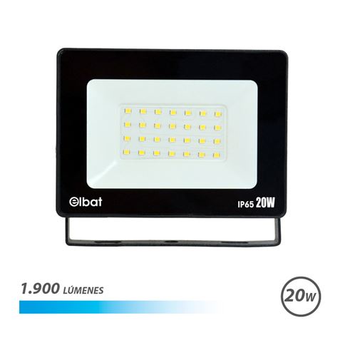 FOCO LED SERIE SUPER SLIM 20W | 1900LM | 6500K ELBAT - EB0470