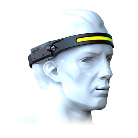 LINTERNA LED DE CABEZA FRONTAL LED 350LM SENSOR DE MANOS ELBAT - EB0476-2