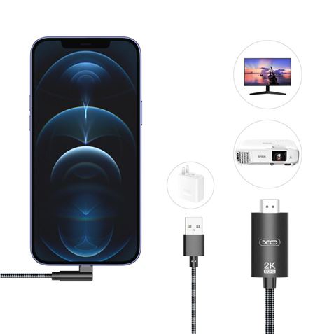 CABLE LIGHTNING A HDMI 1080P HD GB008 XO - XGB008-2 CABLE LIGHTNING A HDMI 1080P HD GB008 XO - XGB008-2