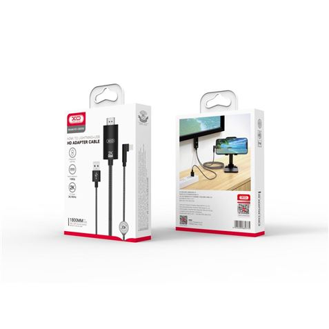 CABLE LIGHTNING A HDMI 1080P HD GB008 XO - XGB008-4 CABLE LIGHTNING A HDMI 1080P HD GB008 XO - XGB008-4