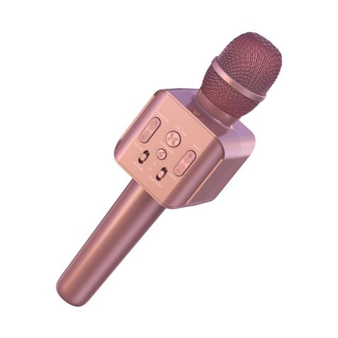 MICROFONO KARAOKE BLUETOOTH BE30 ROSA XO - XOBE30PK-1 MICROFONO KARAOKE BLUETOOTH BE30 ROSA XO - XOBE30PK-1