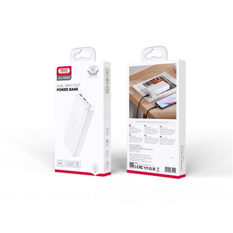 POWERBANK PB302 20000MAH BLANCA XO - XOPB302WH-1