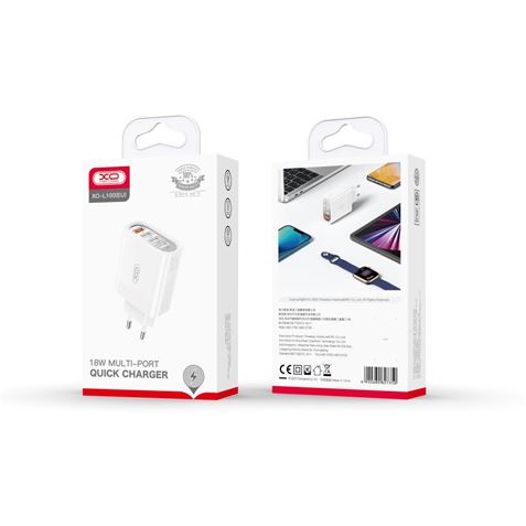 CARGADOR DE CORRIENTE L100 4XUSB XO - XOL100-2