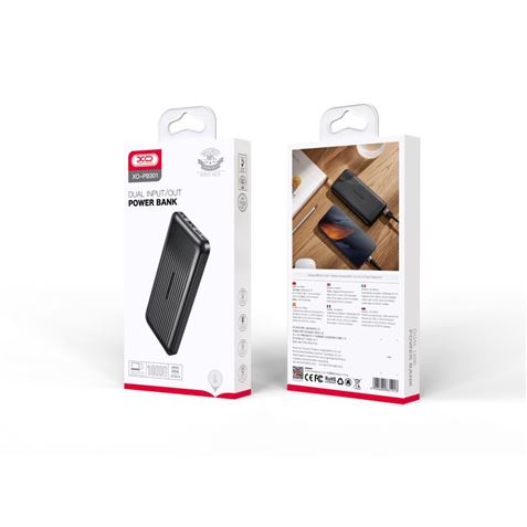 POWERBANK PB301 10000MAH NEGRA XO - XOPB301BK-1