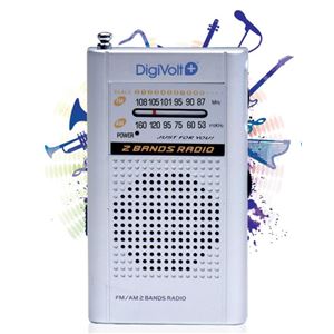 RADIO AM/FM PEQUEÑO RD-803 DIGIVOLT