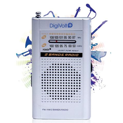 RADIO AM/FM PEQUEÑO RD-803 DIGIVOLT - RD803