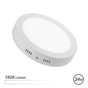 REACONDICIONADO DOWNLIGHT CIRCULAR SOBRE PARED LED 24W LUZ BLANCA ELBAT