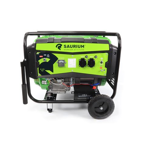 GENERADOR GASOLINA MONOFÁSICO 4.3KVA ARRANQUE ELÉCTRICO SAURIUM - 48475-2