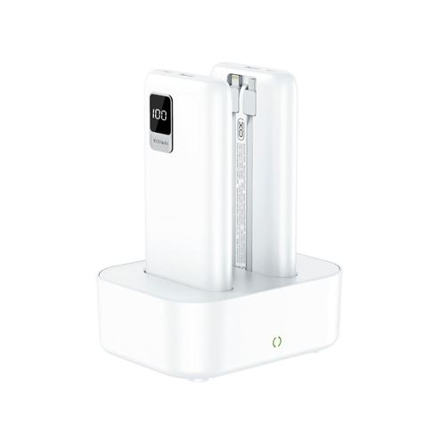 REACONDICIONADA BASE DE CARGA + 2 X POWERBANK PR151 10000MAH USB + TIPO C - XOPR151-5