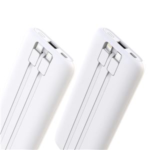 REACONDICIONADA BASE DE CARGA + 2 X POWERBANK PR151 10000MAH USB + TIPO C - XOPR151-4