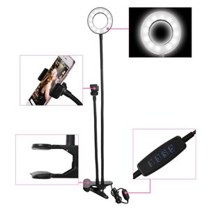 REACONDICIONADO KIT YOUTUBER L01 PINZA + SOPORTE SMARTPHONE + LUZ 3.5" XO - XOL01-1